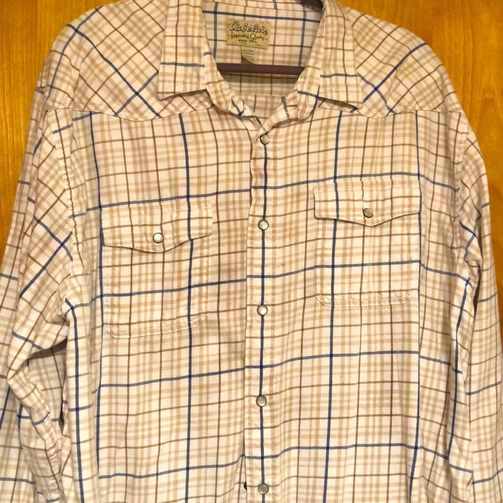 Cabela’s soft cotton flannel feel